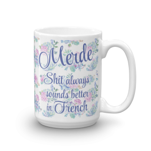 Merde - 15oz Ceramic mug right view